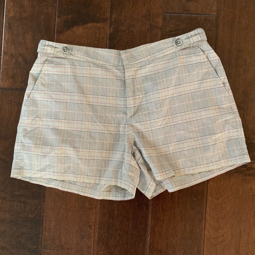 Banana Republic Glen Plaid Shorts
